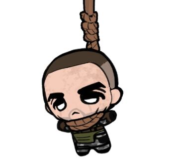 Rule 34 | 1boy, :<, bulletproof vest, buzz cut, camouflage, chibi, chibi only, chibigurumi, chinese commentary, closed mouth, commentary request, fukurau, full body, lowres, male focus, noose, short hair, simple background, snow camouflage, solo, stalker (game), stalker 2: heart of chornobyl, strider (stalker), t-pose, very short hair, white background, white eyes