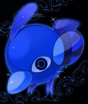 alternate_color alternate_shiny_pokemon animal_focus beak bird black_eyes blue_eyes closed_mouth full_body gen_2_pokemon highres iwasi_29 looking_at_viewer natu nintendo no_humans pokemon pokemon_(creature) pokemon_focus tail talons wings