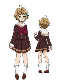 Rule 34 | 1girl, ankle socks, arms at sides, bow, brown eyes, brown hair, brown serafuku, brown shirt, brown skirt, closed mouth, full body, hair bow, hair ornament, hand up, hibike! euphonium, kawashima sapphire, kitauji high school uniform, loafers, long sleeves, looking at viewer, multiple views, neckerchief, official art, pleated skirt, red neckerchief, sailor collar, school uniform, second-party source, serafuku, shirt, shoes, short hair, simple background, skirt, smile, socks, standing, tachi-e, transparent background, turnaround, white sailor collar, white socks