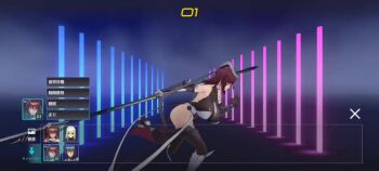 1girl 3d animal_ears animated ass ass_shake backless_leotard bare_shoulders bouncing_breasts breasts brown_hair curvy elbow_gloves eyebrows_hidden_by_hair full_body gloves gradient_background hair_between_eyes hair_ribbon high_heels highleg highleg_leotard highres holding holding_polearm holding_weapon huge_ass huge_breasts leotard looking_at_viewer mature_female medium_hair mizuki_shiranui multiple_views polearm rabbit_ears red_eyes revealing_clothes ribbon running shiny_skin sideboob sidelocks simple_background solo spear tagme taimanin_(series) taimanin_squad taimanin_suit taimanin_yukikaze thick_thighs thighhighs thighs thong_leotard turnaround video video_game_screencap weapon wide_hips