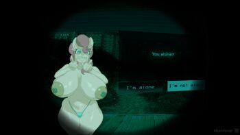 ass big_breasts bigbutt bigtits invertednipples jizzaxcel my_little_pony mylittlepony noimnothuman non-web_source peacesign pinkiepie terror