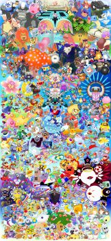 6+boys 6+girls 6+others absurdly_detailed_composition absurdres adeleine anniversary apron armor assistant_waddle_dee awoofy ball bandana bandana_waddle_dee beard bell beret bird black_hair blonde_hair blue-framed_eyewear blue_bandana blue_bow blue_bowtie blue_cape blue_eyes blue_hair blush book bow bow_(weapon) bowtie boxing_gloves broom bun_(kirby) cake camera camera_waddle_dee cape car chao_(yuyuki) character-themed_food character_request checkered_bow checkered_clothes chinese_clothes clawroline commentary_request coo_(kirby) copyright_request daroach doc_(kirby) easel elfilin everyone eyepatch face_piercing facial_hair famicom_mukashibanashi:_yuyuki fecto_elfilis female_gooey_(kirby) fish flamberge_(kirby) flower food francisca_(kirby) fumu_(kirby) glasses goggles goggles_on_headwear gooey_(kirby) gorimondo green_hair grey_hair gryll_(kirby) hair_bow haley_(kirby) halo hamster hat hat_ornament headphones highres holding holding_ball holding_bow_(weapon) holding_broom holding_camera holding_instrument holding_mallet holding_microphone holding_paint_palette holding_paintbrush holding_shuriken holding_skull holding_staff holding_sword holding_umbrella holding_weapon holding_whip instrument jester_cap kine_(kirby) king_dedede kirby kirby&#039;s_dream_land kirby&#039;s_dream_land_2 kirby&#039;s_dream_land_3 kirby&#039;s_epic_yarn kirby&#039;s_star_stacker kirby:_planet_robobot kirby:_right_back_at_ya! kirby:_squeak_squad kirby_&amp;_the_amazing_mirror kirby_(series) kirby_30th_anniversary_music_festival kirby_64 kirby_and_the_forgotten_land kirby_star_allies kirby_super_star leongar magolor mallet manager_magolor marx_(kirby) max_profitt_haltmann meta_knight microphone microphone_waddle_dee mortarboard motor_vehicle mouse_boy multiple_boys multiple_girls multiple_others musical_note_hat_ornament mustache neck_bell nintendo nose_piercing one_eye_closed paint_palette paintbrush piercing pink_bow pink_hair prince_fluff purple_eyes purple_hair red_bow red_bowtie red_hair reironsenzai reporter_waddle_dee ribbon_(kirby) rick_(kirby) ripple_star_queen robobot_armor sailor_hat shopkeeper_magolor shuriken skull smoking_pipe spinni squeakers staff storo sunglasses susie_(kirby) swim_goggles sword tambourine taranza tiara tongue tongue_out top_hat traitor_magolor tree twintails umbrella void_soul void_termina void_termina_(demon_god_form) waddle_dee weapon wings wise_waddle_dee yellow_bow yellow_bowtie yellow_eyes zan_partizanne