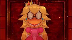 2boys anal animated ass audible_speech bed bedroom blonde_hair bootydox bowser bulge cock_ring cosplay cowgirl_position crossdressing crossdressing_(mtf) cum cum_in_ass ejaculating_while_penetrated ejaculation english_text glasses handsfree_ejaculation high_heels highres huge_ass huge_penis huge_testicles inflation kamek lying male_focus mario_(series) monster_boy multiple_boys nintendo on_bed penis penis_size_difference princess_peach_(cosplay) sex_toy size_difference sleep_molestation sleeping small_penis sound speech_bubble spiked_cock_ring stomach_bulge straddling testicles the_super_mario_bros._movie video yaoi