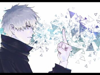 2boys akhn_drawing commentary_request fack finger getou_suguru gojou_satoru hand_sign highres illust jujutsu_kaisen multiple_boys pierrot31