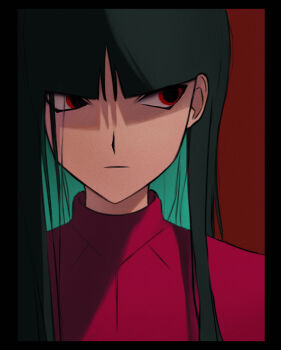 1girl close-up expressionless long_hair nintendo non-web_source pokemon pokemon_lgpe red_eyes sabrina_(pokemon) solo solo_focus xante_(luxante)