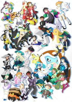 025x3104 6+boys 6+girls absol absurdres alolan_form alolan_marowak alternate_color aqua_eyes aqua_hat aqua_shorts ash_ketchum asymmetrical_gloves black_boots black_eyes black_gloves black_hair black_jacket black_jumpsuit black_necktie black_pants black_sandals black_shirt black_shoes black_shorts blaziken blonde_hair blue_eyes blue_hair blue_shirt blue_socks blush bone bonnie_(pokemon) boots bracelet braid bright_pupils brown_cloak brown_eyes brown_hair brown_pants brown_scarf brown_shirt bug_miku_(project_voltage) bug_miku_(project_voltage)_(cosplay) butterfly_wings cane chloe_(pokemon) cilan_(pokemon) clemont_(pokemon) cloak closed_eyes closed_mouth coat collared_shirt colored_sclera commentary_request cosplay croagunk crop_top crustle dark-skinned_female dark-skinned_male dark_miku_(project_voltage) dark_miku_(project_voltage)_(cosplay) dark_skin dawn_(pokemon) detached_sleeves dragon dragon_miku_(project_voltage) dragon_miku_(project_voltage)_(cosplay) dragon_wings dragonite drop_shadow eevee electric_miku_(project_voltage) electric_miku_(project_voltage)_(cosplay) fairy_miku_(project_voltage) fairy_miku_(project_voltage)_(cosplay) fighting_miku_(project_voltage) fighting_miku_(project_voltage)_(cosplay) fire_miku_(project_voltage) fire_miku_(project_voltage)_(cosplay) flying_miku_(project_voltage) flying_miku_(project_voltage)_(cosplay) fortissimo full_body gen_1_pokemon gen_2_pokemon gen_3_pokemon gen_4_pokemon gen_5_pokemon gen_6_pokemon gen_7_pokemon ghost_miku_(project_voltage) ghost_miku_(project_voltage)_(cosplay) glasses gloves goggles goggles_on_head goh_(pokemon) grass_miku_(project_voltage) grass_miku_(project_voltage)_(cosplay) green_eyes green_hair green_pants green_shirt green_shoes grey_pants grey_shorts ground_miku_(project_voltage) ground_miku_(project_voltage)_(cosplay) hair_ornament hand_on_headwear hat hatsune_miku hatsune_miku_(cosplay) headphones headphones_around_neck highres holding holding_bone holding_cane holding_pom_poms holding_removed_eyewear holding_sword holding_weapon ice_miku_(project_voltage) ice_miku_(project_voltage)_(cosplay) insect_wings iris_(pokemon) jacket jewelry jumpsuit kiawe_(pokemon) lana_(pokemon) legendary_pokemon lillie_(pokemon) long_hair loose_socks luxray magearna mallow_(pokemon) mamoswine mandibles max_(pokemon) may_(pokemon) medium_hair midriff mismatched_gloves misty_(pokemon) multicolored_hair multicolored_pants multiple_boys multiple_girls musical_note musical_note_hair_ornament mythical_pokemon necklace necktie nintendo no_sclera normal_miku_(project_voltage) normal_miku_(project_voltage)_(cosplay) nostrils one_eye_closed open_clothes open_coat open_jacket open_mouth orange_hair outstretched_arms pants pikachu pink_eyes pink_gloves poison_miku_(project_voltage) poison_miku_(project_voltage)_(cosplay) poke_ball_theme pokemon pokemon_(anime) pokemon_(classic_anime) pokemon_(creature) pokemon_bw_(anime) pokemon_dppt_(anime) pokemon_journeys pokemon_rse_(anime) pokemon_sm_(anime) pokemon_xy_(anime) pom_pom_(cheerleading) pom_poms primarina project_voltage psychic_miku_(project_voltage) psychic_miku_(project_voltage)_(cosplay) puffy_coat purple-tinted_eyewear purple_shirt ralts red_boots red_eyes red_hair red_jacket red_sclera robot rock_miku_(project_voltage) rock_miku_(project_voltage)_(cosplay) round_eyewear sandals scarf serena_(pokemon) shiny_pokemon shirt shoes short_hair short_sleeves shorts shorts_under_skirt side_ponytail signatue simple_background single_bare_shoulder single_braid sleeves_past_fingers sleeves_past_wrists smile socks sophocles_(pokemon) spiked_hair split-color_clothes spread_arms steel_miku_(project_voltage) steel_miku_(project_voltage)_(cosplay) sword sylveon teeth tiara tinted_eyewear togetic tracey_sketchit tsareena tusks twin_braids twintails two-tone_eyebrows two-tone_hair two-tone_pants unworn_eyewear v-shaped_eyebrows v-shaped_eyes venomoth very_long_hair vikavolt vocaloid water_miku_(project_voltage) water_miku_(project_voltage)_(cosplay) watermark weapon white_background white_boots white_gloves white_hat white_jacket white_necktie white_pants white_pupils white_shirt white_shoes white_socks wide_brim wings yellow-framed_eyewear yellow_eyes yellow_pupils yellow_sclera zygarde zygarde_(10)