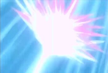 animated animated_gif aura battle beam_clash dragon_ball dragonball_z energy energy_beam energy_clash galick_gun kamehameha_(dragon_ball) lowres projectile_clash sky son_goku vegeta