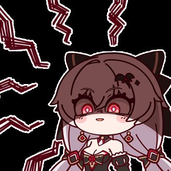 1girl animated animated_gif bare_shoulders bat_hair_ornament black_bow black_dress bow breasts chainsaw cleavage detached_sleeves dress grey_hair hair_bow hair_ornament holding holding_chainsaw honkai_(series) honkai_impact_3rd long_hair looking_ahead looping_animation lowres luna_(honkai_impact) medium_breasts partially_shaded_face red_eyes simple_background solo transparent_background upper_body xixi_fei