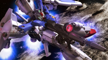 3d aiming asteroid battle beam_rifle commentary_request energy_gun english_text gundam gundam_0083 gundam_gp-03_stamen highres machinery mecha mecha_focus mobile_suit no_humans radio_antenna realistic robot s.hasegawa science_fiction scope shield signature space thrusters v-fin weapon