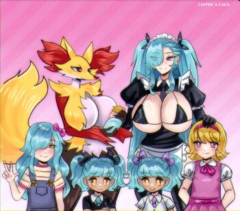 1futa 6+girls absurdres akeno(itsnafulol) animal_ear_fluff animal_ears animal_penis anus apron bikini black_fur blonde_hair blue_hair blush breast_sucking breastfeeding breasts breasts_out coffeexcoco delphox family fox_ears fox_girl fox_tail furry furry_female furry_with_non-furry futa_with_female futanari gen_6_pokemon hair_between_eyes hair_over_one_eye hair_ribbon height_difference highres holding_hands huge_breasts if_they_mated interspecies maid maid_apron maid_bikini maid_headdress mother_and_daughter multiple_girls nintendo open_mouth oral penis pink_eyes pokemon pokemon_(creature) pokephilia red_fur ribbon size_difference smile swimsuit symbol-shaped_pupils tail thick_thighs thighhighs thighs tongue tongue_out twintails unconventional_maid white_fur wide_hips window x-ray yellow_eyes yellow_fur