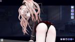 10s 1girl 3d animated artificial_academy_2 ass ass_shake blonde_hair blue_eyes breasts danganronpa_(series) enoshima_junko indoors interior large_breasts looking_at_viewer looking_back looping_animation panties skirt smile twintails underwear video