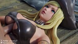 1boy 1girl alicecry animated aqua_eyes b._jenet b.jenet between_breasts blonde_hair bouncing_breasts breasts cleavage cleavage_cutout clothing_cutout cum cum_in_mouth cum_on_body erection facial fatal_fury garou:_mark_of_the_wolves hat hetero highres jiggle large_breasts large_penis long_hair moaning open_mouth outdoors paizuri paizuri_under_clothes penis pirate pirate_hat shiny_clothes shiny_skin ship snk sound the_king_of_fighters tight_clothes uncensored underboob video watercraft