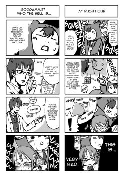 Rule 34 | 2k-kun, 3boys, comic, eigyouseki, greyscale, hard-translated, homeo, imuhata shimuro, male focus, monochrome, multiple boys, os-tan, simuro, third-party edit, translated, xp home-tan, xphome, xpmc