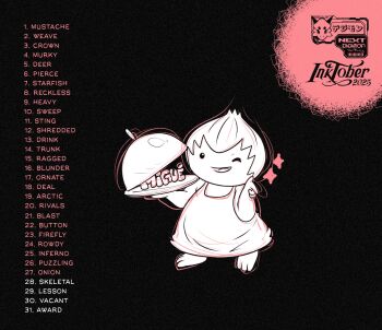 1girl burgamon_adult digimon digimon_(creature) looking_at_viewer nextdigimon one_eye_closed sparkle wink