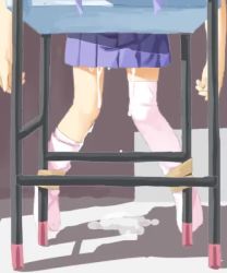 1girl after_rape after_vaginal aftersex animated bad_id bad_twitter_id blue_hair blue_skirt bound bound_legs classroom cum cum_in_pussy cum_on_body cum_on_floor cum_pool cum_string cumdrip desk face_down female_focus hassai indoors loose_thighhigh lying no_shoes on_desk on_stomach original pink_thighhighs pleated_skirt restrained school_desk school_uniform sitting skirt solo spread_legs stationary_restraints tape tape_bondage thighhighs trembling video white_thighhighs
