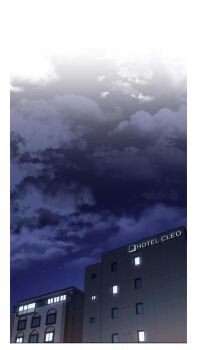 1boy 1girl animated blonde_hair buldge_in_pants dialogues flashing_her_tits groping_breast hotel_room nervous tagme talking video