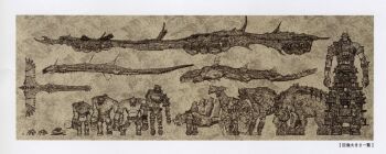 1boy argus_(shadow_of_the_colossus) avion_(shadow_of_the_colossus) barba_(shadow_of_the_colossus) basaran_(shadow_of_the_colossus) celosia_(shadow_of_the_colossus) cenobia_(shadow_of_the_colossus) colossus comparison dirge_(shadow_of_the_colossus) gaius_(shadow_of_the_colossus) giant height_chart highres hydrus_(shadow_of_the_colossus) kuromori_(shadow_of_the_colossus) long_image malus_(shadow_of_the_colossus) pelagia_(shadow_of_the_colossus) phaedra_(shadow_of_the_colossus) phalanx_(shadow_of_the_colossus) quadratus_(shadow_of_the_colossus) scan shadow_of_the_colossus size_chart traditional_media valus_(shadow_of_the_colossus) wander_(shadow_of_the_colossus) wide_image