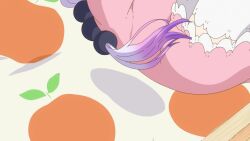 2girls animated anime_screenshot ass barefoot beads black_hairband blue_eyes blunt_bangs blush bow_hairband brown_hair completely_nude dildo embarrassed female_focus flat_chest flower gradient_hair green_eyes hair_beads hair_flower hair_ornament hairband highres indoors kanna_kamui kobayashi-san_chi_no_maidragon kodomo_doushi legs loli long_hair multicolored_hair multiple_girls nipples no_panties nude nude_filter open_mouth pomf purple_hair pussy sadieyule saikawa_riko sex_toy sound squatting sweatdrop tagme thighs third-party_edit toes twintails twister twister_(game) uncensored video white_hair wide-eyed yuri