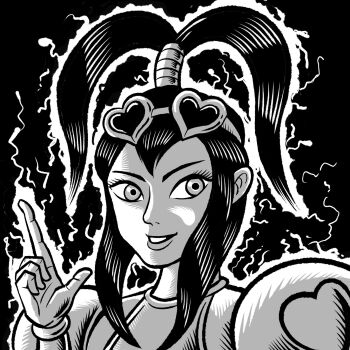 1girl armor f-zero f-zero_gx gloves goggles goggles_on_head highres imamura_takaya index_finger_raised long_hair looking_at_viewer nintendo parted_lips pauldrons portrait princia_ramode shoulder_armor smile solo topknot upper_body