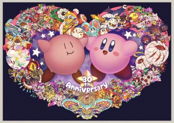 adeleine anniversary axe_knight_(kirby) bandana bandana_waddle_dee beret blonde_hair blue_bandana blue_hair blush_stickers brobo brown_eyes captain_vul character_request check_character claycia cogotogalanthus coo_(kirby) dark_crafter dark_matter_(kirby) dark_matter_blade dark_meta_knight dark_mind dark_nebula daroach dimension_mirror doc_(kirby) dragoon_(kirby) drawcia drawcia_soul elfilin elline_(kirby) facial_hair fecto_elfilis female_gooey_(kirby) flamberge_(kirby) francisca_(kirby) galacta_knight galactic_nova galaxia_(sword) glasses gooey_(kirby) gryll_(kirby) halberd_(airship) hat highres holding holding_paintbrush hydra_(kirby) hyness javelin_knight kine_(kirby) king_dedede kirby kirby&#039;s_dream_land kirby&#039;s_dream_land_2 kirby&#039;s_dream_land_3 kirby&#039;s_epic_yarn kirby&#039;s_return_to_dream_land kirby:_planet_robobot kirby_star_allies kirby:_triple_deluxe kirby_(series) kirby_64 kirby_air_ride kirby_and_the_forgotten_land kirby_and_the_rainbow_curse kirby:_canvas_curse kirby_mass_attack kirby:_squeak_squad kirby_super_star landia leongar lor_starcutter mace_knight magolor marx_(kirby) max_profitt_haltmann meta_knight mine_(kirby) miracle_matter morpho_knight mr._star multiple_girls mustache nago_(kirby) necrodeus nightmare_(kirby) nintendo nyupun_(kirby) one_eye_closed open_mouth paintbrush pick_(kirby) pink_hair pitch_mama prince_fluff purple_eyes queen_sectonia red_hair ribbon_(kirby) rick_(kirby) ripple_star_queen robobot_armor shadow_dedede shadow_kirby shiro_(kirby) smile spinni stained_glass star_dream star_rod storo susie_(kirby) sword taranza tongue tongue_out trident_knight void_(kirby) void_termina weapon whispy_woods yin-yarn zan_partizanne zero_(kirby) zero_two_(kirby)