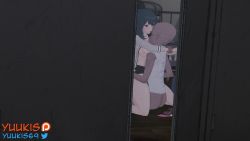 1boy 1girl 3d age_difference animated arms_around_neck black_hair blue_eyes blush bouncing_breasts breasts caught cheating_(relationship) clothes_lift condom dark-skinned_male dark_skin girl_on_top gridman_universe holding holding_condom huge_filesize indoors interracial kiss long_hair looking_at_viewer medium_breasts money netorare nipples old old_man older_male_and_younger_female pov prostitution school_uniform scrunchie sex skirt skirt_lift ssss.gridman stealth_sex straddling tagme takarada_rikka thick_thighs thighs upright_straddle used_condom video voyeur_pov voyeurism wrist_scrunchie yuukis