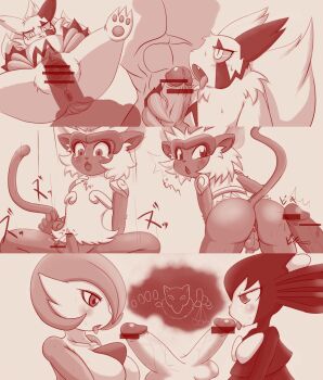 androgynous ass censored gardevoir gen_1_pokemon gen_3_pokemon gen_4_pokemon gen_5_pokemon gender_request gothitelle hypno infernape kassyodan13 monkey monochrome nintendo penis pokemon pokemon_(creature) sex vaginal yaoi zangoose