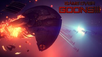 3d absurdres amarr_empire_(eve_online) armageddon_(eve_online) attack_ship_(eve_online) battle battleship_(eve_online) burning caldari_navy_(eve_online) caldari_state_(eve_online) carrier carthum_conglomerate_(eve_online) combat_ship_(eve_online) commentary cormorant_(eve_online) debris destroyer_(eve_online) droneboat_(eve_online) energy_beam english_commentary english_text eve_online executioner_(eve_online) fleet flying frigate_(eve_online) glowing highres imperial_navy_(eve_online) military_vehicle moviemowdown outdoors realistic space spacecraft tackler_(eve_online) thrusters