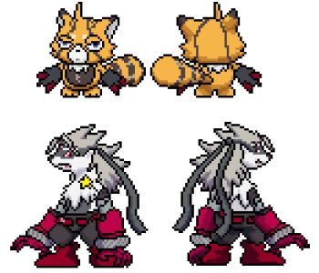 digimon digimon_(creature) mask otrojorch pristimon sprite sprite_art star_(symbol) wolvermon