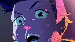 1boy 1girl :>= animated artist_name assertive_female audible_speech black_leotard blue_eyes blue_hair blue_shorts blush boots breasts brown_hair close-up clothed_sex commentary cum cum_in_mouth cyberpunk_(series) cyberpunk:_edgerunners dark-skinned_male dark_skin david_martinez drooling ejaculation english_audio english_commentary erection eyeliner eyeshadow fellatio french_kiss grabbing_another's_breast grabbing_from_behind groping hand_on_another's_head hetero implied_fellatio jacket kiss kokoboro leotard lipstick lucy_(cyberpunk) makeup medium_breasts moaning mohawk multicolored_hair night open_clothes open_jacket oral outdoors patreon_username penis pixie_willow_(voice_actor) public_indecency red_eyeliner red_eyeshadow red_lips saliva samurai_jacket_(cyberpunk) short_hair short_shorts shorts sleeveless_turtleneck_leotard sound squatting standing sweatdrop tagme thigh_boots tongue twitter_username two-tone_hair uncensored video watermark web_address white_hair yellow_jacket