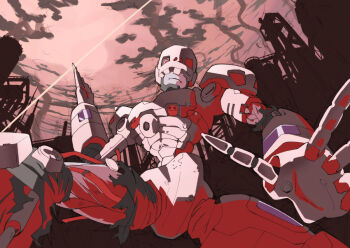 Rule 34 | 1boy, andromon, digimon, digimon (creature), looking at viewer, male focus, skull, solo