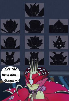 Rule 34 | absurdres, bancholilimon, covered eyes, cutemon, digimon, fairimon, fairy, flower, highres, lilamon, lilimon, lotusmon, mask, petals, plant, pucchiemon, rafflesimon, ranamon, rosemon, scar, tinkermon, wings