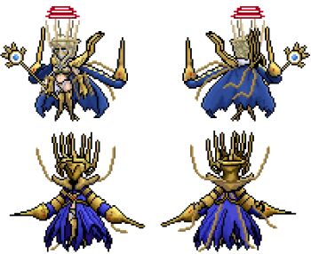 Rule 34 | 1girl, blue eyes, cape, digimon, digimon (creature), female focus, junomon, junomon hysteric mode, mask, solo