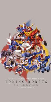 artist_name brain_powered clenched_hand creator_connection crossover daitarn_3 densetsu_kyojin_ideon dunbine english_text f91_gundam g-self green_eyes gundam gundam_f91 gundam_g_no_reconguista highres ideon juusenki_l-gaim king_gainer l-gaim mecha mecha_focus mobile_suit multiple_crossover muteki_choujin_zambot_3 muteki_koujin_daitarn_3 no_humans open_mouth overman_king_gainer raideen_(mecha) raideen_(series) red_eyes robot science_fiction seisenshi_dunbine sentou_mecha_xabungle super_robot tomino_yoshiyuki turn_a_gundam turn_a_gundam_(mobile_suit) umeno_ryuuji v-fin v_gundam victory_gundam visor xabungle_(mecha) yuu_brain yuusha_raideen zambot_3 zeta_gundam zeta_gundam_(mobile_suit)