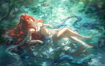 Rule 34 | arknights, commentary, english commentary, helen zzhao, highres, narantuya (arknights)