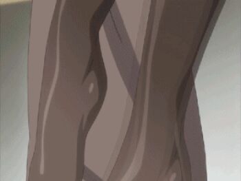 Rule 34 | 00s, 1girl, animated, animated gif, breasts, censored, cum, cum on clothes, fault!!, feet, footjob, kamiwazumi maya, long hair, lowres, mosaic censoring, nipples, no shoes, panties, panties under pantyhose, pantyhose, penis, school uniform, serafuku, t-rex (animation studio), underwear