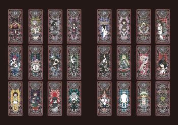 Rule 34 | absurdres, abyssal ship, admiral (kancolle), akagi (kancolle), akashi (kancolle), akitsu maru (kancolle), akitsu maru kai (kancolle), atago (kancolle), ayanami (kancolle), ayanami kai ni (kancolle), back-to-back, bismarck (kancolle), boushi-ya, cannon, card, card (medium), checkered background, commentary request, compass rose, death (tarot), error musume, flight deck, full body, girl holding a cat (kancolle), highres, i-168 (kancolle), ikazuchi (kancolle), inazuma (kancolle), justice (tarot), kaga (kancolle), kantai collection, kashima (kancolle), kikumon, kiso (kancolle), kongou (kancolle), lantern, long hair, mutsuki (kancolle), mutsuki kai ni (kancolle), nagato (kancolle), re-class battleship, repair bucket, rigging, roman numeral, ryuujou (kancolle), school uniform, serafuku, short hair, strength (tarot), tarot, tarot (medium), tarot card, temperance (tarot), the chariot (tarot), the devil (tarot), the emperor (tarot), the empress (tarot), the fool (tarot), the hanged man (tarot), the hermit (tarot), the hierophant (tarot), the high priestess (tarot), the lovers (tarot), the magician (tarot), the moon (tarot), the star (tarot), the sun (tarot), the world (tarot), wheel of fortune (tarot), wo-class aircraft carrier, yamashiro (kancolle), yamato (kancolle), yukikaze (kancolle), yuudachi (kancolle), yuudachi kai ni (kancolle)
