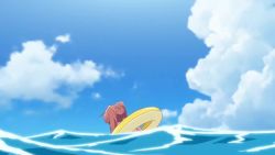 2girls air_bubble animated anime_screenshot asphyxiation ass bestiality blush breasts brown_hair bubble cameltoe cloud drowning female_focus fish forced_orgasm innertube kouroya_sutea long_hair megami-ryou_no_ryoubo-kun moaning multiple_girls ocean orgasm outdoors partially_submerged senshou_kiriya sky sound submerged swim_ring swimming twintails underwater video water