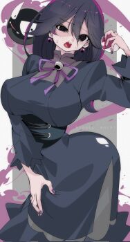 breasts hex_maniac_(pokemon) hex_maniac_(pokemon_xy) huge_breasts mature_female nintendo pokemon