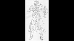 animated concept_art fanfic highres kamen_rider lineart mantis masked_rider motif original pencil pencil_drawing sicklebx sketch tagme tv_asahi unfinished video