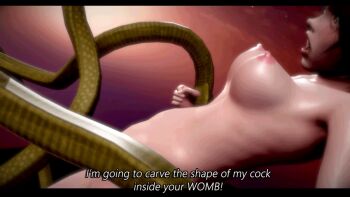 1girl 3d animated animated_gif bouncing_breasts breasts deep_penetration demon forced hanzohatori honey_select inma_daitoshi looping_animation medium_breasts nipples rape red_hair restrained sex short_hair stomach_bulge tagme tentacle_sex tentacles vaginal vampire