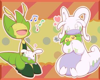 gen_5_pokemon gen_6_pokemon goodra goomy leavanny nintendo pokemon pokemon_(creature) swadloon tagme
