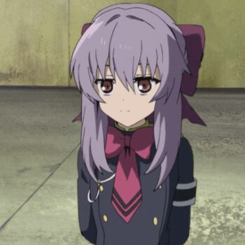 animated animated_gif anime_screenshot hiiragi_shinoa lowres owari_no_seraph solo tagme
