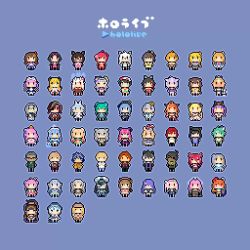 6+boys 6+girls absolutely_everyone ahoge airani_iofifteen akai_haato aki_rosenthal amane_kanata animal_ears animal_hood animated aqua_hair aragami_oga artia arurandeisu astel_leda ayunda_risu azki_(hololive) backwards_hat baseball_cap black_eyes black_hair black_hairband blonde_hair blue_background blue_eyes blue_hair blush brown_eyes brown_hair cat_ears civia copyright_name daifuku_(yukihana_lamy) dark-skinned_female dark_skin demon_girl demon_horns detached_hair dog_ears doris_(hololive) double_bun dragon_horns elf everyone eyepatch fireworks fox_ears gawr_gura gawr_gura_(1st_costume) glasses green_hair hair_bun hairband hanasaki_miyabi hat heterochromia himemori_luna holding holding_magnifying_glass holding_shield holding_sword holding_weapon hololive hololive_china hololive_english hololive_indonesia holostars hood horns hoshimachi_suisei houshou_marine inugami_korone kagami_kira kageyama_shien kanade_izuru kintsuba_(shiranui_flare) kiryu_coco kishido_temma logo long_hair looping_animation magnifying_glass mano_aloe minato_aqua mini_hat momosuzu_nene moona_hoshinova mori_calliope mori_calliope_(1st_costume) multicolored_hair multiple_boys multiple_girls murasaki_shion nakiri_ayame natsuiro_matsuri nekomata_okayu ninomae_ina&#039;nis ninomae_ina&#039;nis_(1st_costume) omaru_polka one_eye_covered ookami_mio oozora_subaru oozora_subaru_(1st_costume) open_mouth orange_hair pink_hair pirate_hat pixel_art pointy_ears purple_eyes purple_hair rabbit_ears red_eyes red_hair rikka_(holostars) roboco-san rosalyn_(hololive) sakura_miko shark_hood sheep_horns shield shirakami_fubuki shiranui_flare shirogane_noel shirogane_noel_(1st_costume) shishiro_botan short_hair side_ponytail skin-covered_horns spade_echo streaked_hair sword takanashi_kiara takanashi_kiara_(1st_costume) tentacles tiara tokino_sora tokoyami_towa tsunomaki_watame tsunomaki_watame_(1st_costume) twintails uruha_rushia usada_pekora usada_pekora_(1st_costume) veil very_long_hair video virtual_youtuber wanpaku_pixels watson_amelia watson_amelia_(1st_costume) weapon white_hair witch_hat wolf_ears yogiri_(hololive) yozora_mel yukihana_lamy yukoku_roberu yuzuki_choco