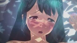 1boy 1girl 3d age_difference animated blush bouncing bouncing_breasts bouncing_testicles breasts censored dappled_sunlight dress embarrassed erection french_kiss hat hetero huge_breasts kiss medium_penis missionary mosaic_censoring nude onee-shota outdoors river sandwichworks sex shota shy sound sunlight sweat tagme takarasagashi_no_natsuyasumi testicles trembling vaginal video water