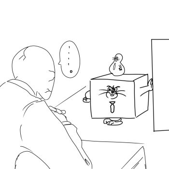 ... 3boys anatomical_nonsense black_suit_(blue_archive) blue_archive boxification cartoon_logic cat cracked_skin crossover cube_tom_(meme) fj_roman frown furry furry_male highres jerry_(tom_and_jerry) meme monochrome mouse_(animal) multiple_boys necktie sensei_(blue_archive) simple_background spoken_ellipsis tom_(tom_and_jerry) tom_and_jerry what whiskers white_background