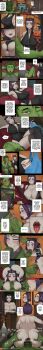 1boy 1girl absurdres alternate_breast_size ass ass_grab bar_censor beast_boy_(dc) blush breasts censored cleavage comic comic_strip completely_nude couple cum cum_in_pussy cum_on_ass cum_on_body cum_on_breasts cum_on_upper_body curtains curvy dc_comics dr_octojuice english_text fellatio fucked_silly green_hair hetero highres huge_ass huge_breasts looking_at_another nude oral penis plump_ass purple_hair raven raven_(dc) sex sex_from_behind short_hair sweat sweatdrop teen_titans thick_thighs thighs vaginal