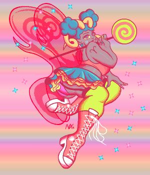 Rule 34 | aradia megido, ass, blue hair, breasts, fairy wings, fat, fat woman, garter belt, homestuck, horns, huge ass, large breasts, latex, latex skirt, margotkix, miniskirt, panties, skirt, smile, thick thighs, thighhighs, thighs, underwear, upskirt, wings