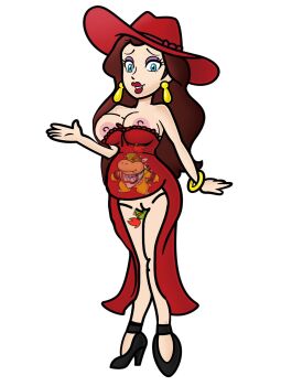 bowser giving_birth highres mario_(series) nintendo pauline_(mario) tagme