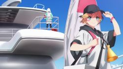 6+girls animated anime_screenshot armpits artist_request ball beach beret bikini black_hair black_headwear black_jacket black_leotard black_one-piece_swimsuit blonde_hair blue_sky bouncing_breasts breasts character_request cleavage cleavage_cutout clone clothing_cutout competition_swimsuit curvy dark-skinned_female dark_skin fate/grand_order fate_(series) gareth_(fate) gareth_(swimsuit_saber)_(fate) happy hat head_wings highleg highleg_swimsuit hildr_(fate) hildr_(swimsuit_assassin)_(fate) horns ibuki_douji_(fate) ibuki_douji_(swimsuit_berserker)_(fate) jacket jumping lady_avalon_(fate) lady_avalon_(second_ascension)_(fate) large_breasts leotard lips long_hair looking_at_another looking_at_viewer merlin_(fate/prototype) merlin_(swimsuit_pretender)_(second_ascension)_(fate/prototype) monster_girl motion_blur multiple_boys multiple_girls official_art one-piece_swimsuit oni_horns ortlinde_(fate) ortlinde_(swimsuit_assassin)_(fate) pink_hair playing_sports red_eyes revealing_clothes scathach_(fate) scathach_skadi_(fate) scathach_skadi_(swimsuit_ruler)_(fate) serious shiny_clothes shiny_skin sitting sky smile swimsuit thick_thighs thighs thrud_(fate) thrud_(swimsuit_assassin)_(fate) utsumi_erice utsumi_erice_(swimsuit_avenger) valkyrie_(fate) very_long_hair video water wide_hips wings wu_zetian_(fate) wu_zetian_(swimsuit_caster)_(fate)