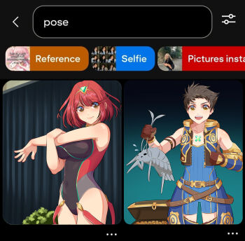 1boy 1girl :d animal belt black_hair black_one-piece_swimsuit breasts brown_belt brown_gloves closed_mouth collarbone covered_navel cross-body_stretch gloves highres holding holding_animal jewelry large_breasts looking_at_poses_to_draw_and_(meme) meme multiple_belts one-piece_swimsuit open_mouth pyra_(xenoblade) red_eyes red_hair rex_(xenoblade) short_hair smile stretching swept_bangs swimsuit teeth thighs thumbs_up tiara tongue upper_teeth_only xenoblade_chronicles_(series) xenoblade_chronicles_2 yaizaberry yellow_eyes